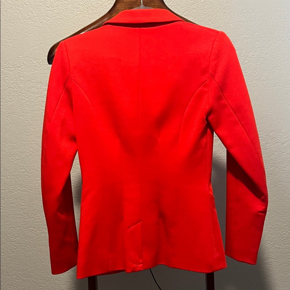 H&M Bold Red Women's Blazer - Picture 3 of 3